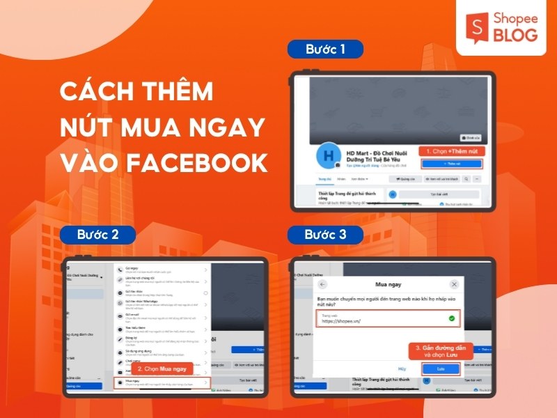Cách buff follow Shopee bằng Facebook