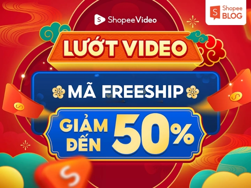 Mã freeship từ Shopee Video