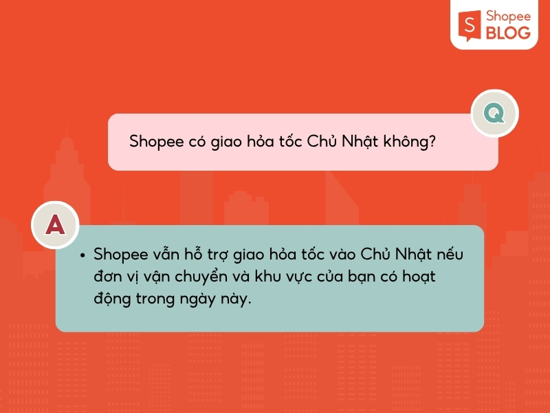 Shopee giao hỏa tốc 
