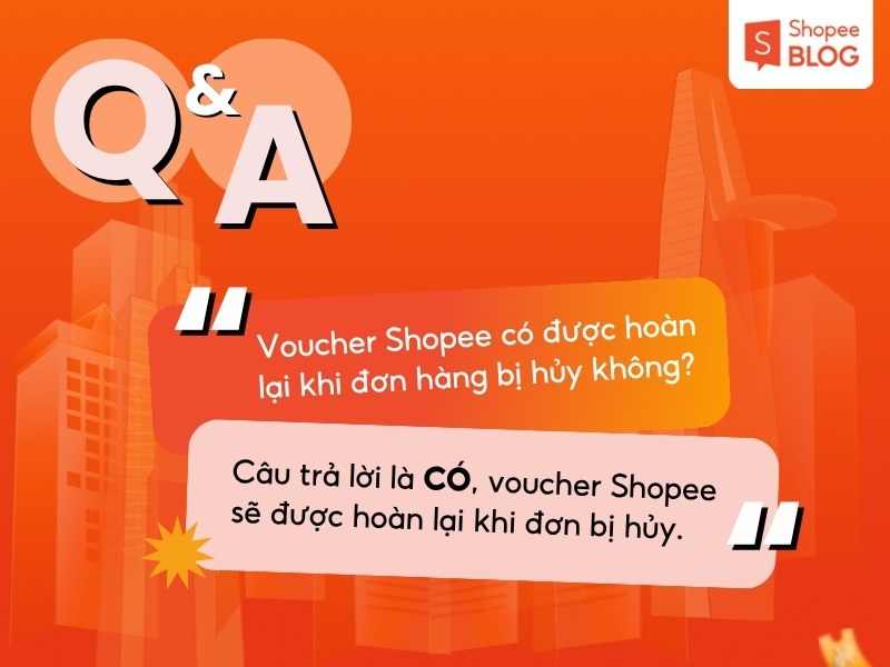 Giải đáp voucher Shopee có được hoàn lại không