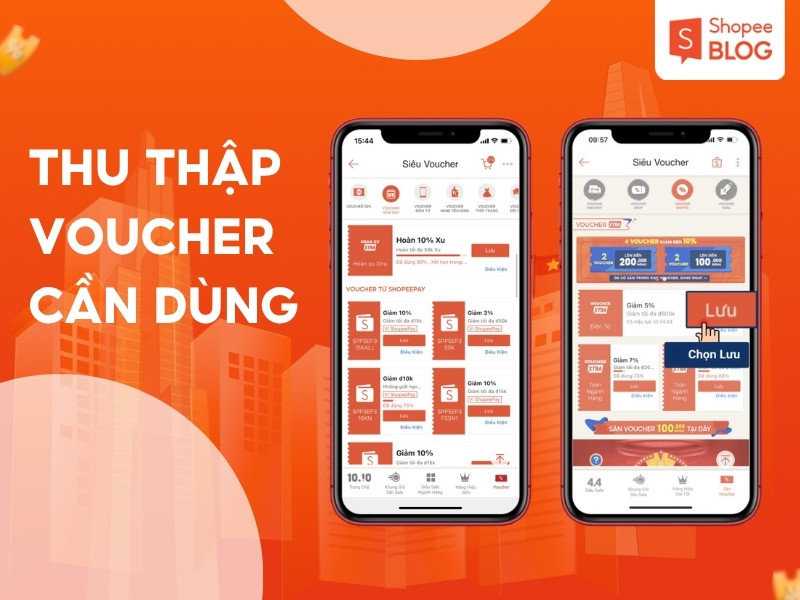 Cách lấy voucher giảm giá Shopee