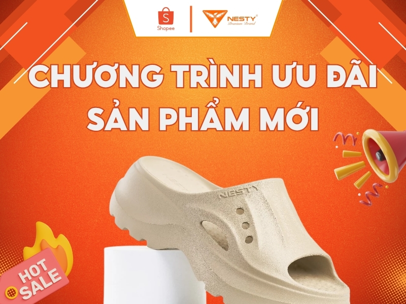 Dép bánh mì Nesty 