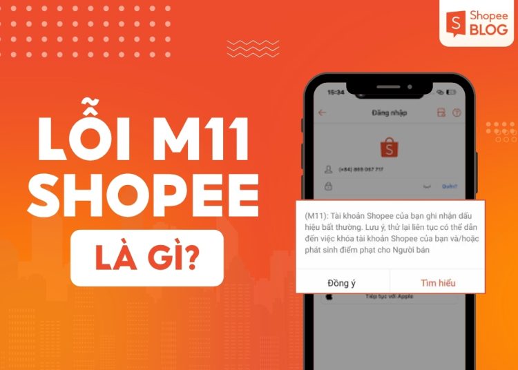 lỗi m11 shopee là gì