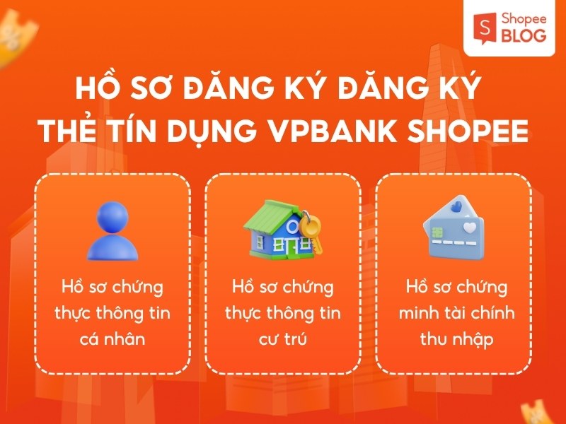 Hồ sơ mở thẻ tín dụng VPBank Shopee