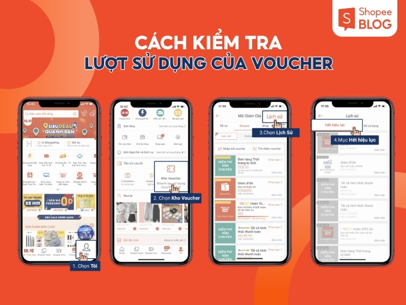 Hướng dẫn cách kiểm tra voucher còn hạn sử dụng hay không 