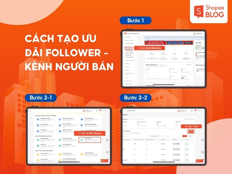 Cách tăng follow Shopee miễn phí bằng ưu đãi follower