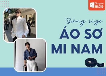 bảng size áo sơ mi nam