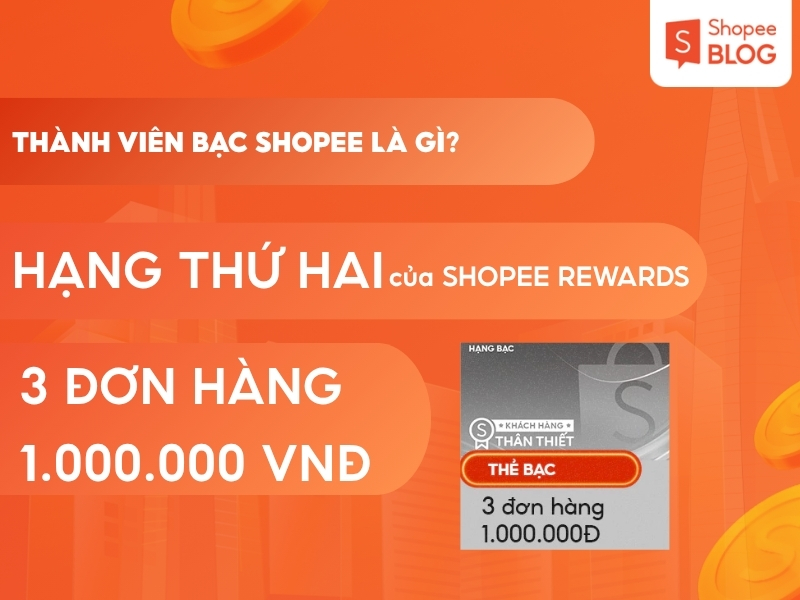 Khái niệm thành viên bạc Shopee là gì