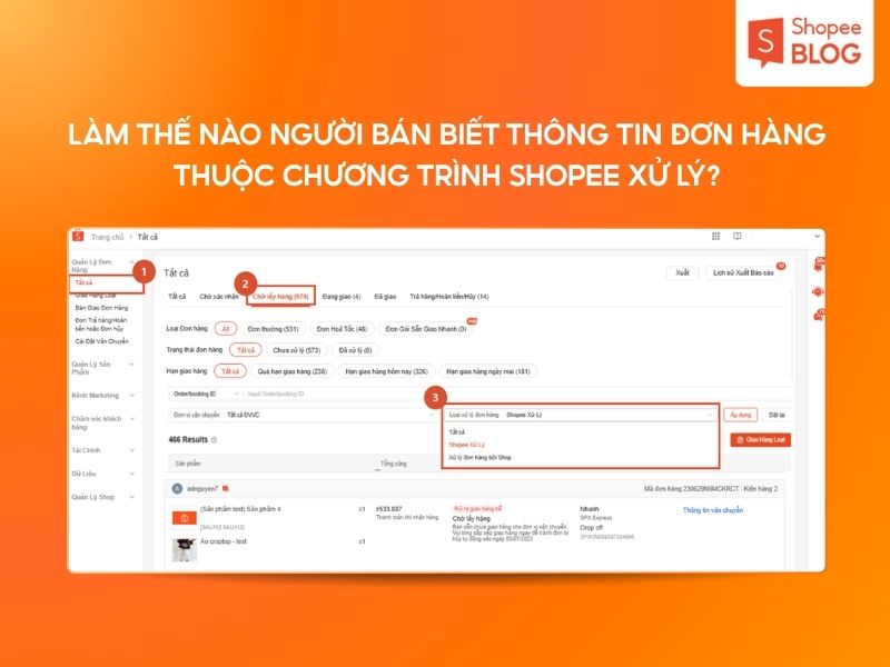 Cách kiểm tra đơn hàng 