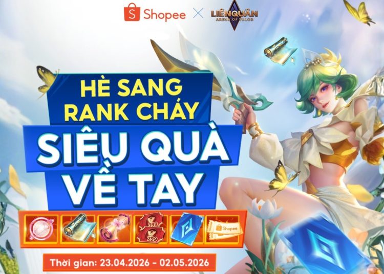 cách nhận quà liên quân trên Shopee