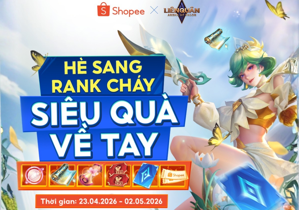 cách nhận quà liên quân trên Shopee