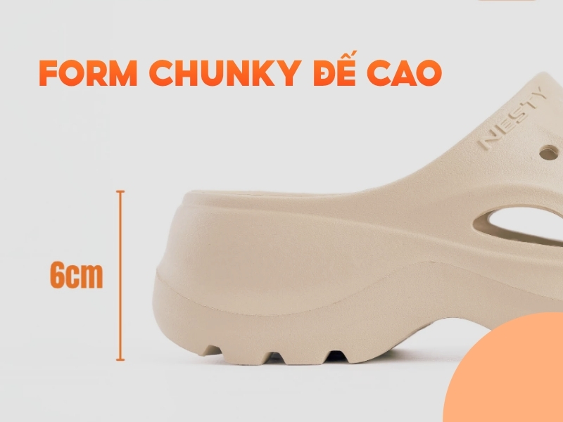 Form chunky bánh mì 