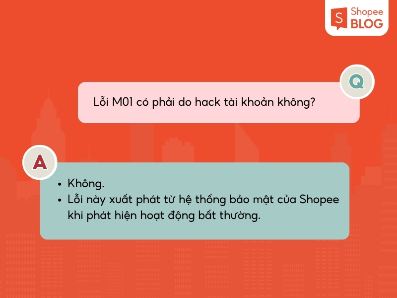 Lỗi M01 Shopee là gì?