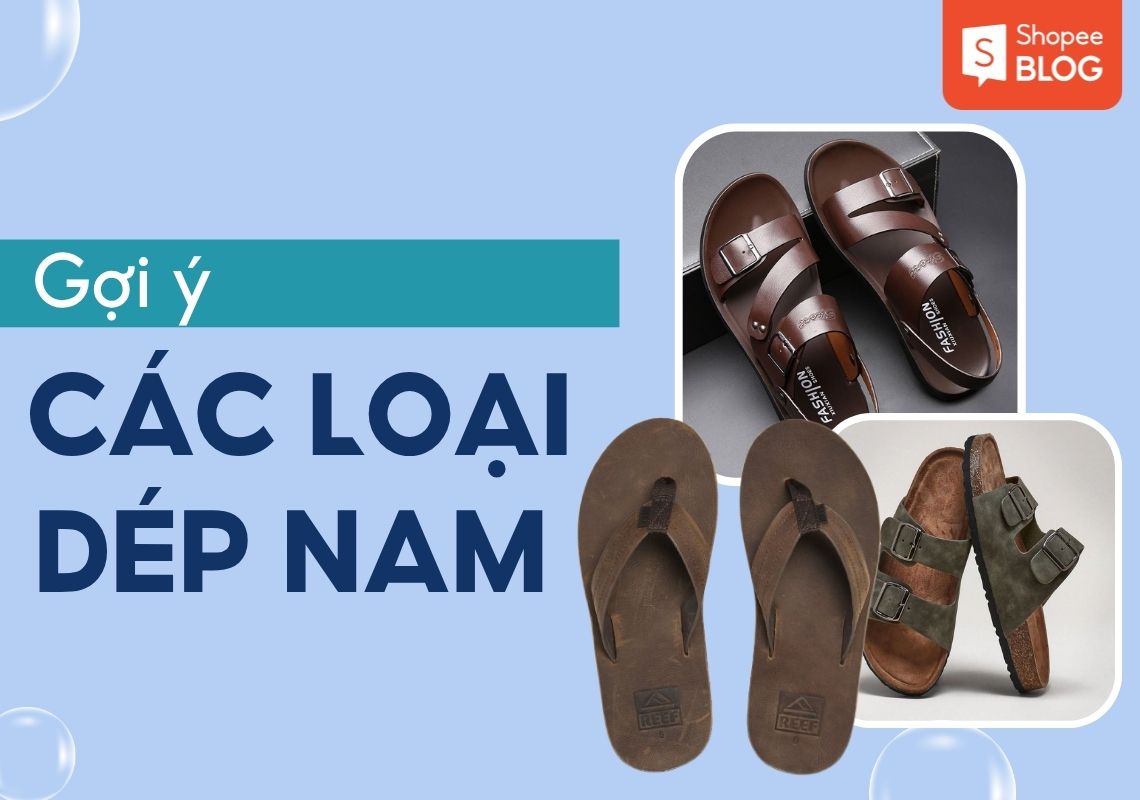 các loại dép nam