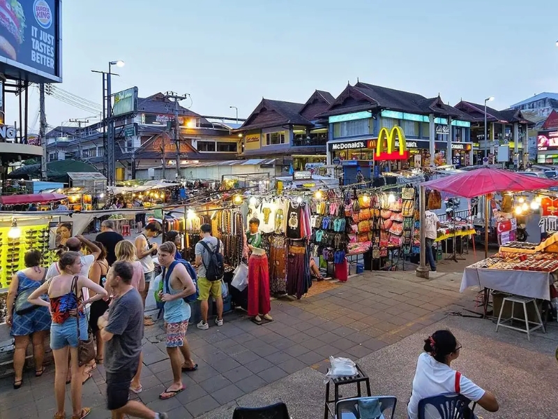 chợ đêm Chiang Mai, Thái Lan