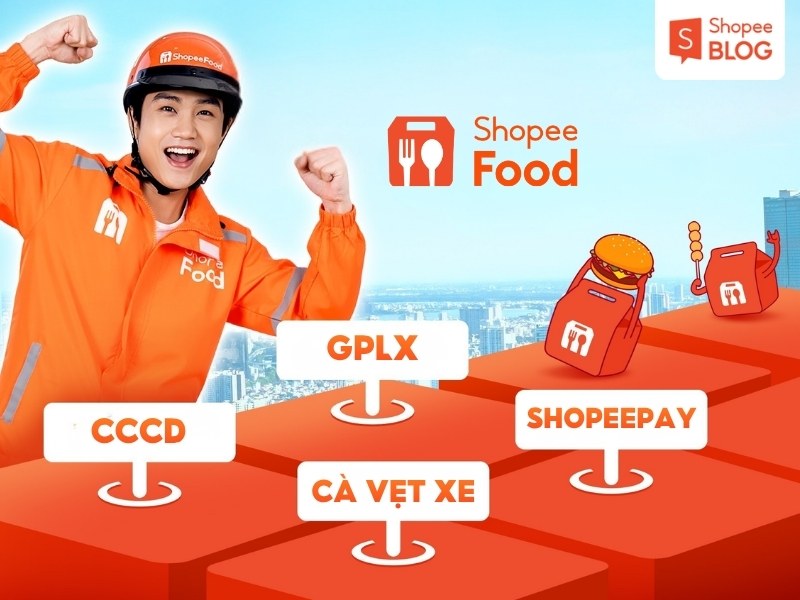 Hồ sơ đăng ký tài xế ShopeeFood
