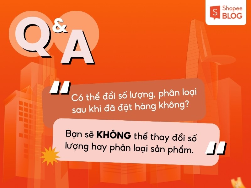 Quy định về tài khoản Shopee khi đặt hàng