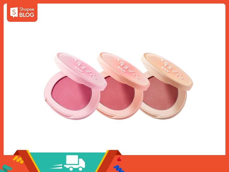 Má hồng barenbliss Moist Mochi Paste Powder Blush