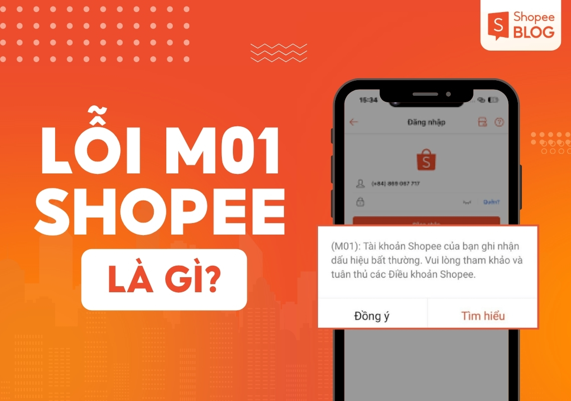 lỗi m01 shopee là gì