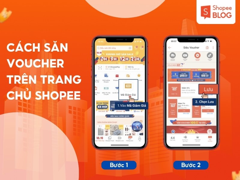 Cách săn mã giảm giá Shopee tại trang chủ Shopee