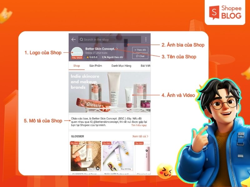 Các yếu tố quan trọng khi thiết lập shop Shopee
