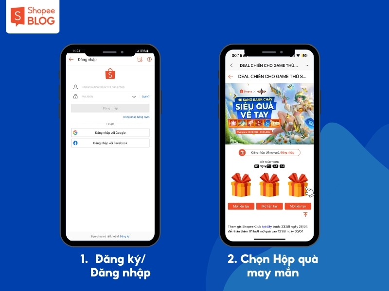 Cách tham gia chương trình Shopee tặng quà Liên Quân miễn phí