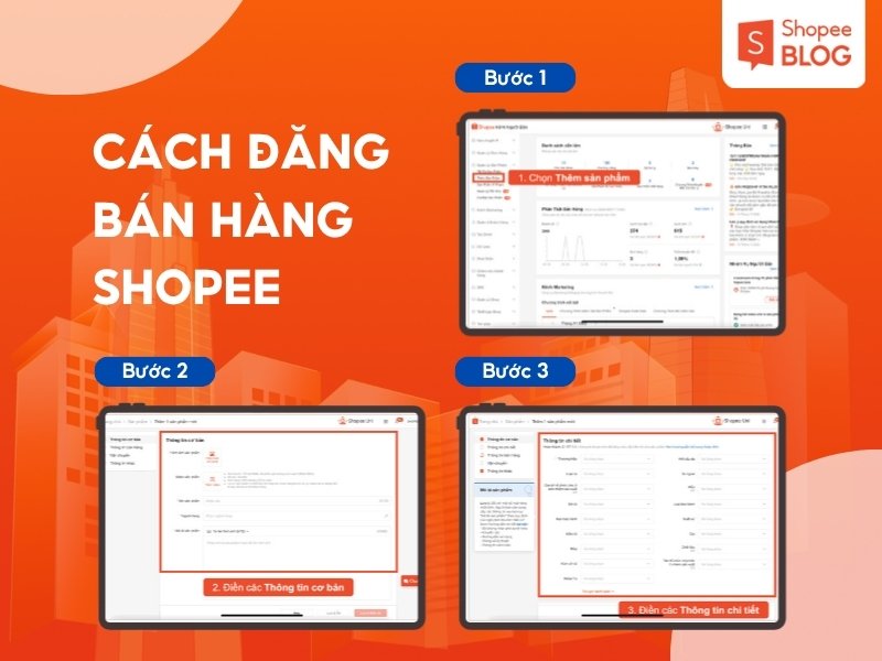 Cách đăng bán hàng Shopee