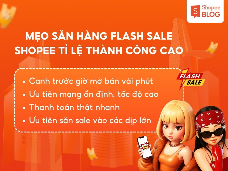 Cách săn Flash Sale trên Shopee