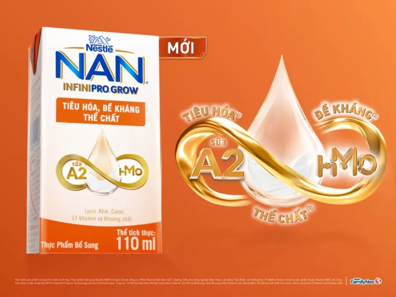 Sữa pha sẵn đóng hộp Nestlé 