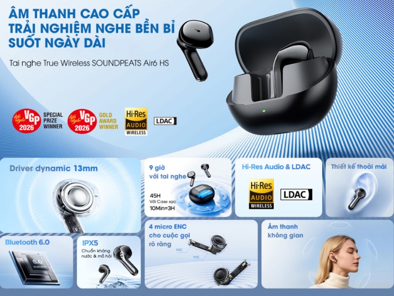 SoundPEATS Air6 HS