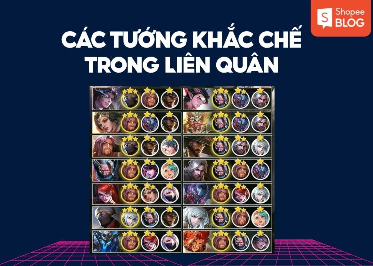 các tướng khắc chế nhau trong liên quân