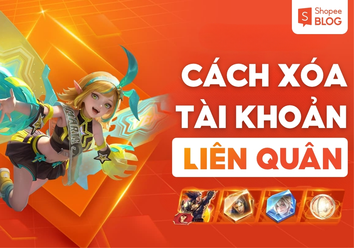 cách xóa tài khoản liên quân