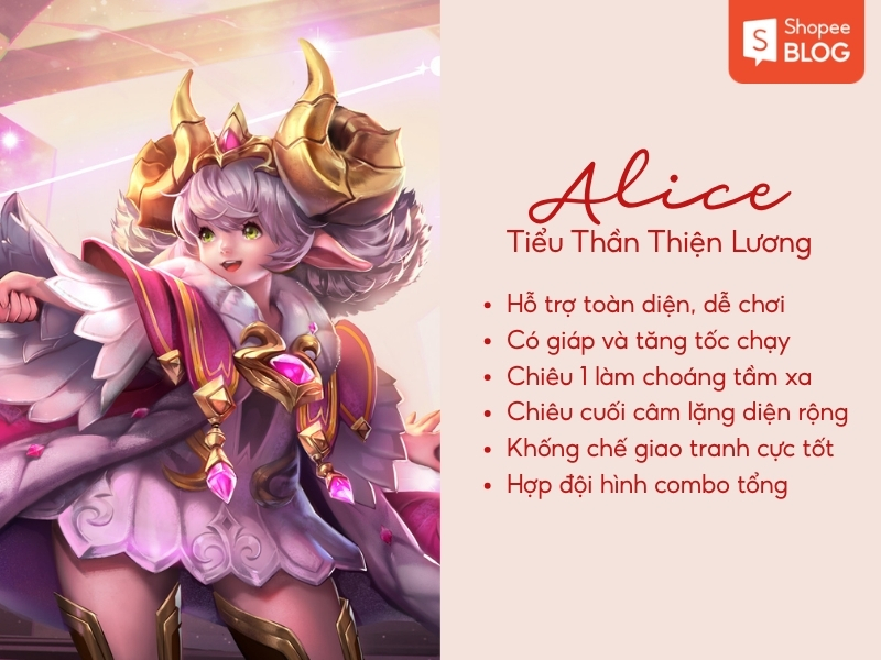 Tướng nữ Liên Quân Alice