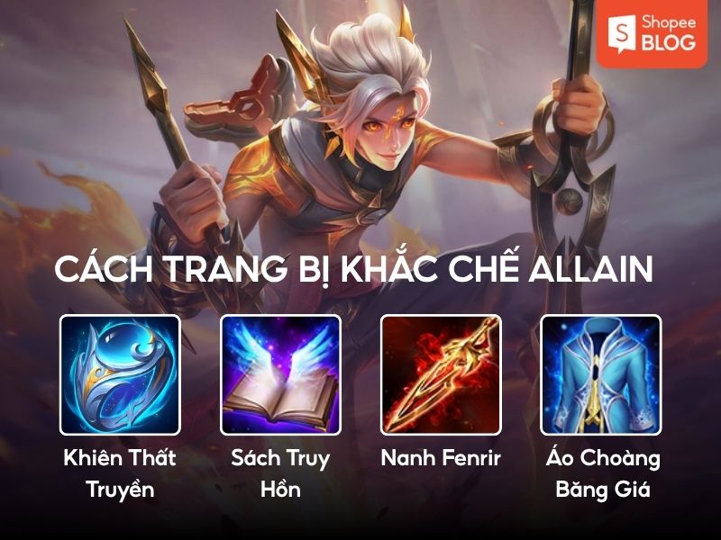 trang bị khắc chế Allain