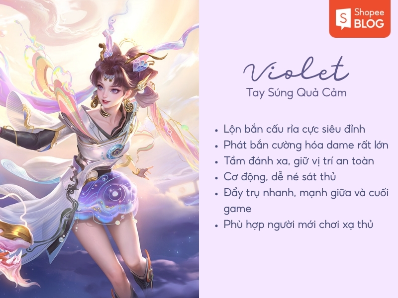 Tướng nữ liên quân Violet 