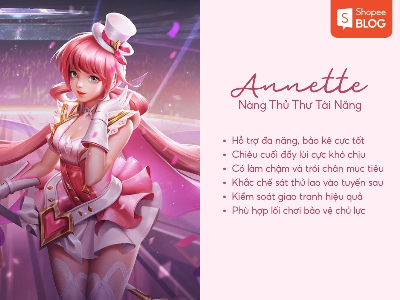Tướng nữ Liên Quân Annette