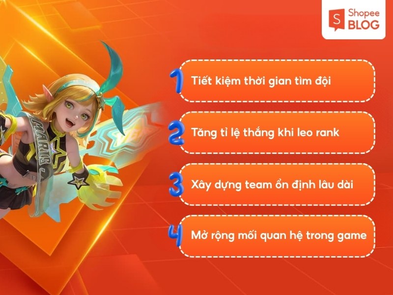 Lợi ích của kết bạn trong Liên Quân