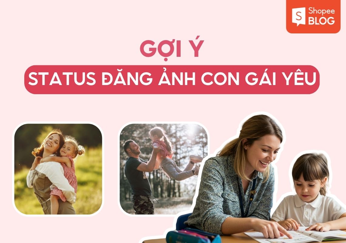 stt đăng ảnh con gái yêu