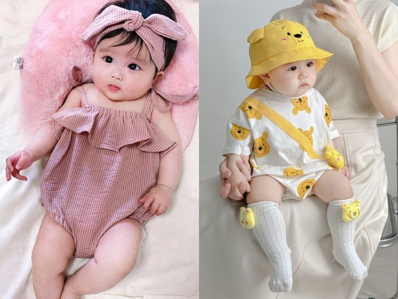 đồ đầy tháng em bé
