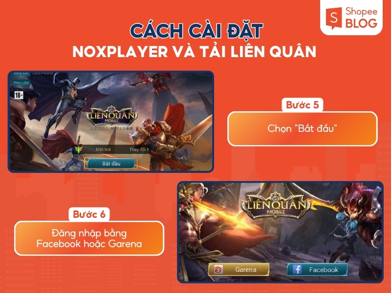 Cách tải liên quân trên máy tính