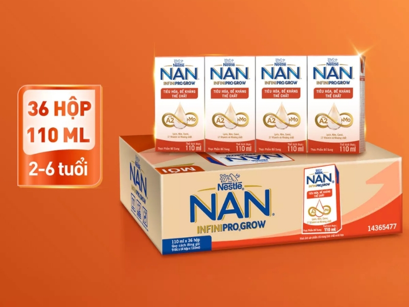 sữa nan Dung tích 110ml 