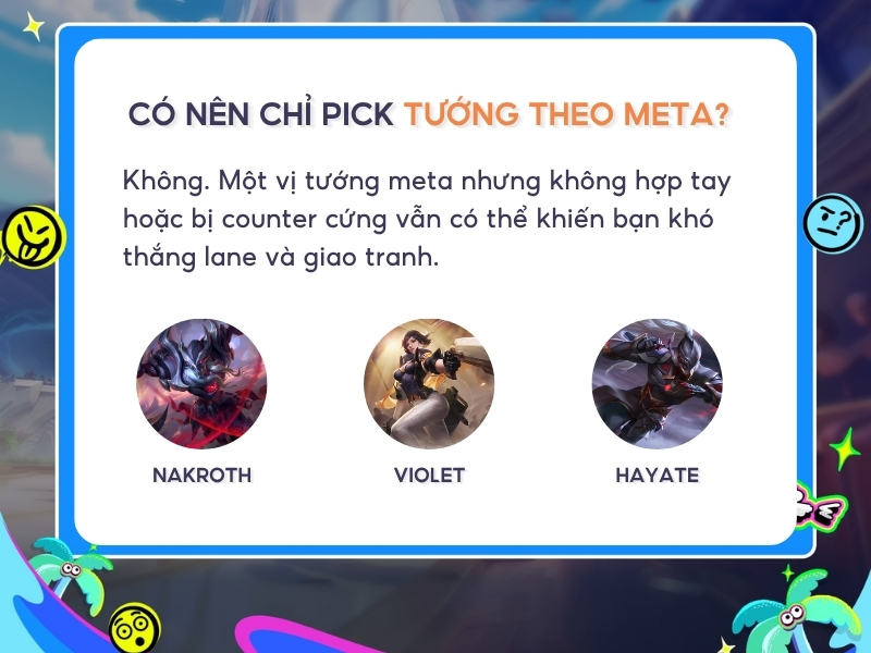 Có cần thay đổi trang bị theo từng trận không?