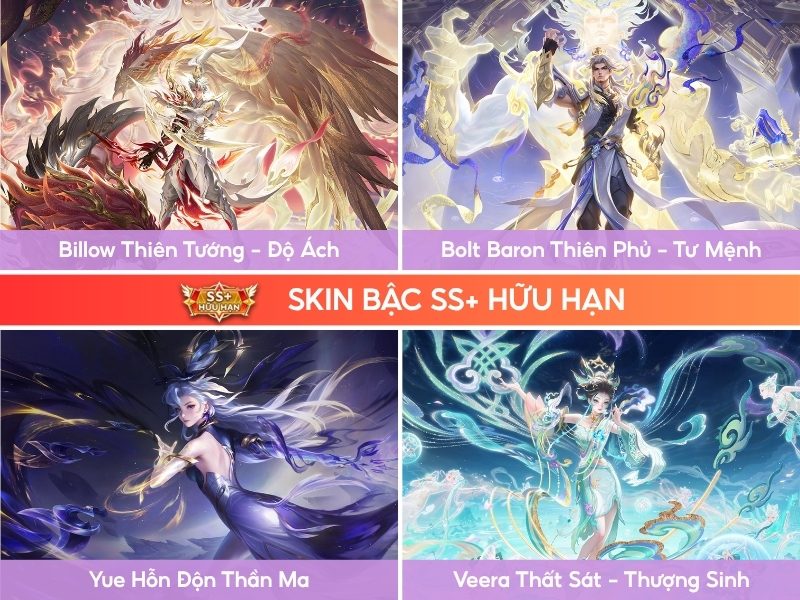 Skin bậc SS+ hữu hạn Liên Quân