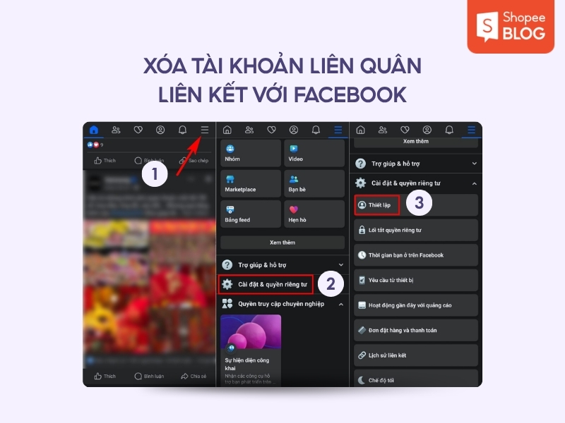 cách xóa tài khoản Liên Quân bằng Facebook