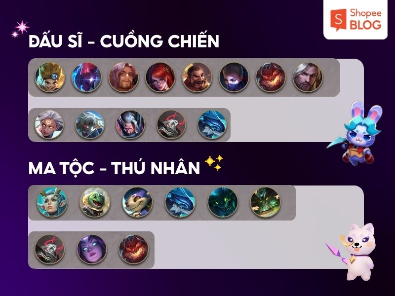 Đội hình cờ Liên Quân cho người mới