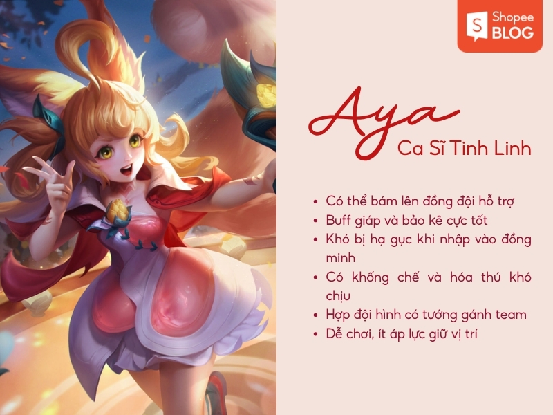 tướng nữ Liên Quân Aya