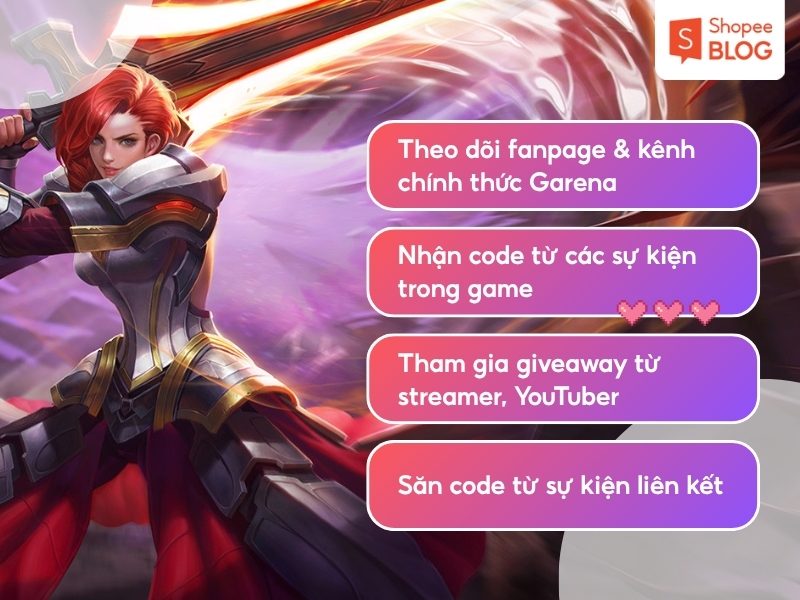 Cách nhận thêm code Liên Quân miễn phí
