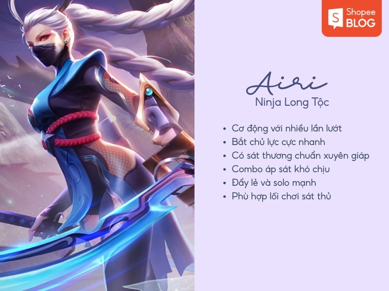 Tướng nữ Liên Quân Airi