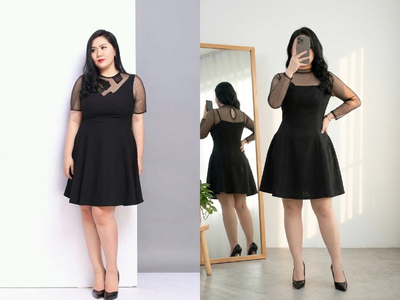 váy body suông đi tiệc