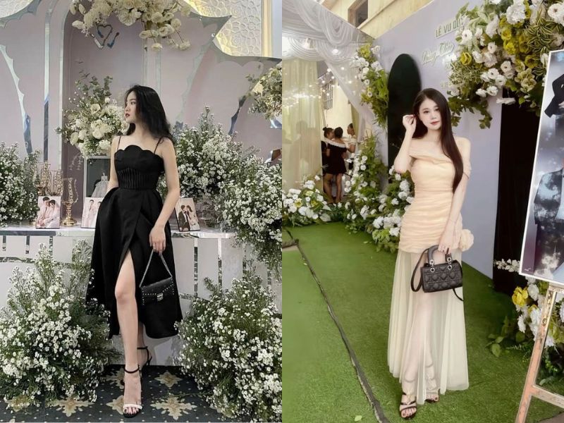 váy dài tiệc cưới